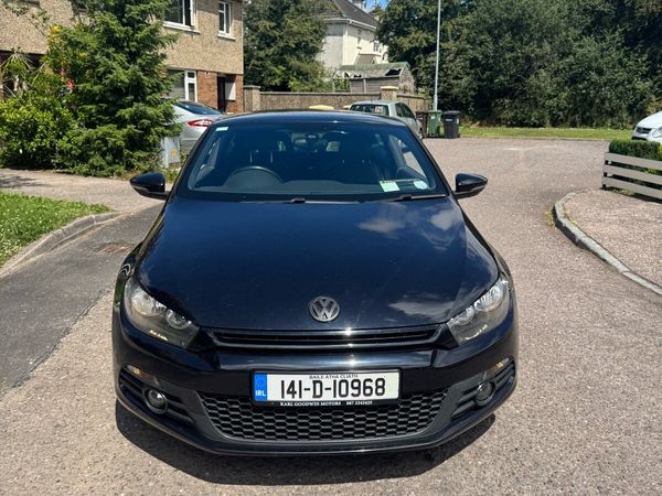 Volkswagen Scirocco Hatchback, Diesel, 2014, Black