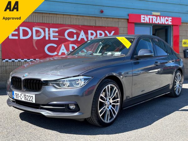 BMW 3-Series Saloon, Petrol, 2018, Grey
