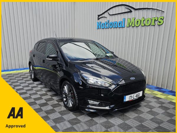 Ford Focus Hatchback, Diesel, 2017, Black