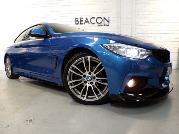 BMW 4-Series Coupe, Petrol, 2015, Blue