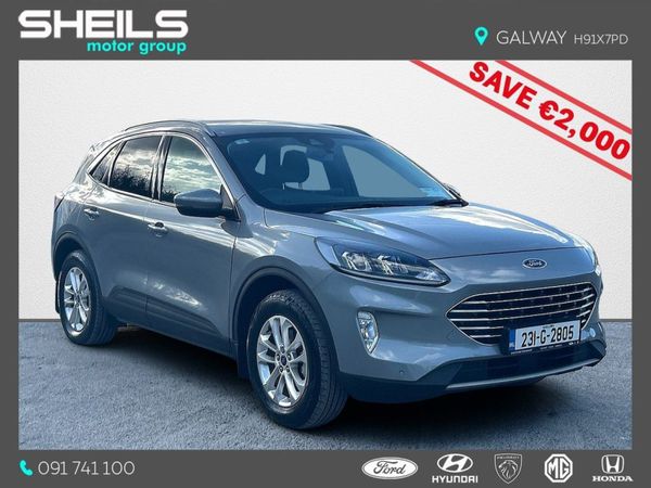 Ford Kuga SUV, Petrol Plug-in Hybrid, 2023, Grey