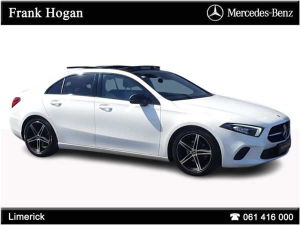 Mercedes-Benz A-Class Saloon, Petrol, 2021, White