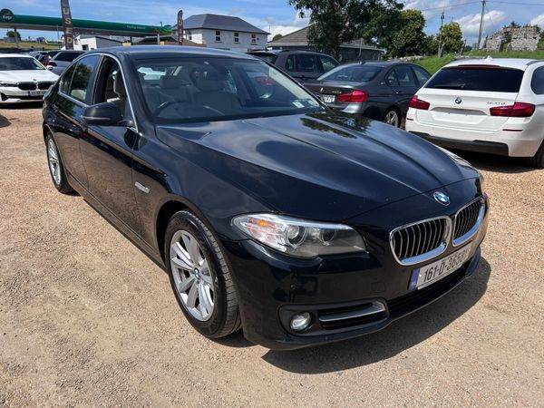 BMW 5-Series Saloon, Diesel, 2016, Black