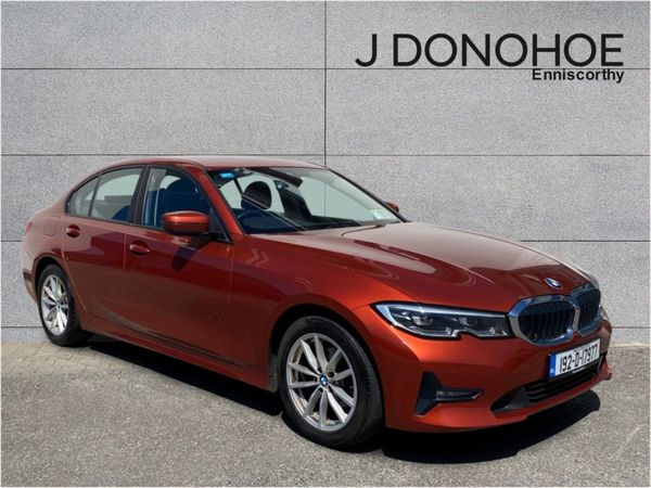 BMW 3-Series Saloon, Diesel, 2019, Orange