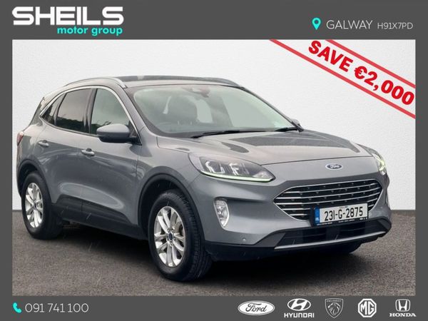 Ford Kuga SUV, Petrol Plug-in Hybrid, 2023, Grey