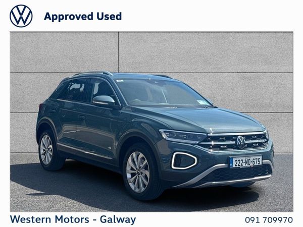Volkswagen T-Roc SUV, Petrol, 2022, Blue