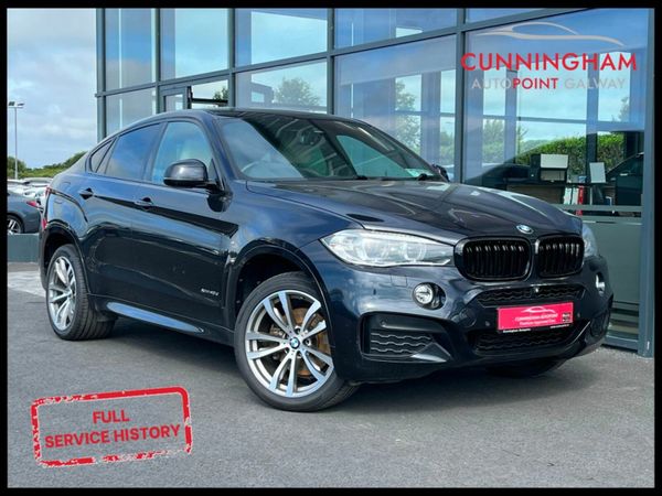 BMW X6 Coupe, Diesel, 2017, Black