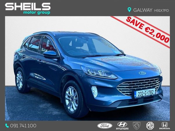 Ford Kuga SUV, Petrol Plug-in Hybrid, 2023, Blue