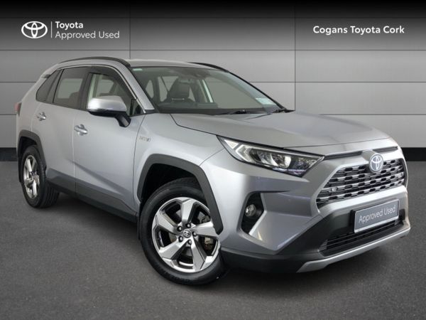 Toyota RAV4 SUV, Petrol Hybrid, 2020, Silver