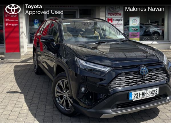 Toyota RAV4 SUV, Petrol Hybrid, 2023, Black
