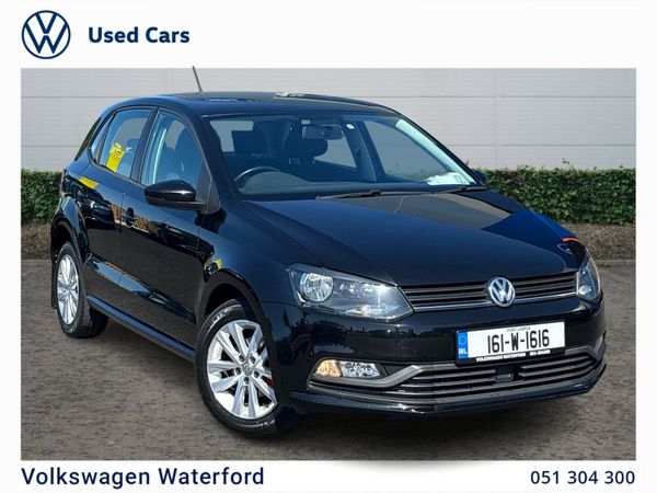 Volkswagen Polo Hatchback, Petrol, 2016, Black
