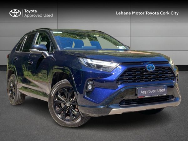 Toyota RAV4 SUV, Petrol Hybrid, 2023, Blue