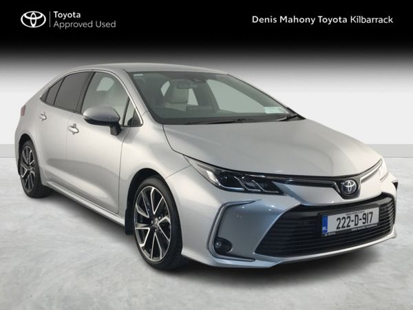 Toyota Corolla Saloon, Petrol Hybrid, 2022, Silver