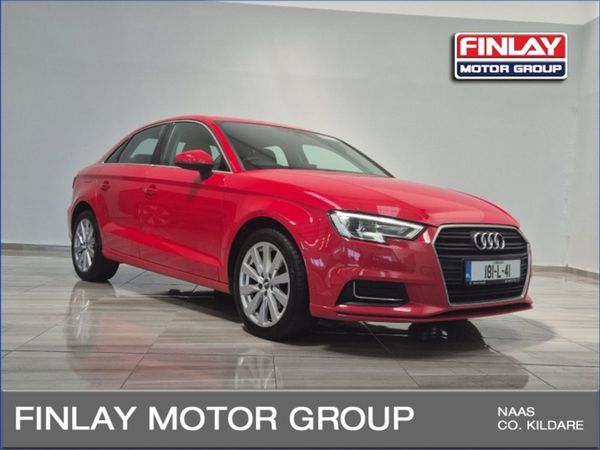 Audi A3 Saloon, Diesel, 2018, Red