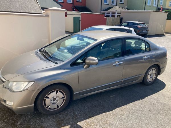 Honda Civic Saloon, Petrol Hybrid, 2008, Grey