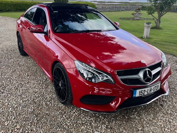 Mercedes-Benz E-Class Coupe, Diesel, 2015, Red