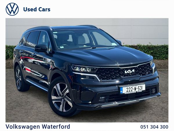 Kia Sorento SUV, Petrol Plug-in Hybrid, 2022, Black