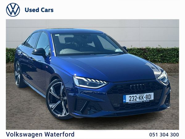 Audi A4 Saloon, Diesel, 2023, Blue