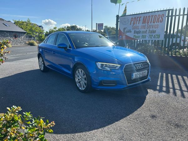 Audi A3 Saloon, Diesel, 2018, Blue