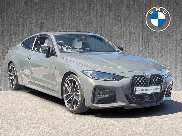BMW 4-Series Coupe, Diesel Hybrid, 2023, Grey