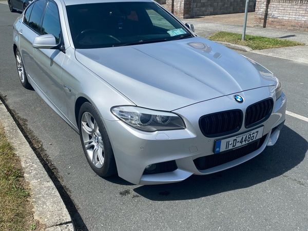 BMW 5-Series Saloon, Diesel, 2011, Silver