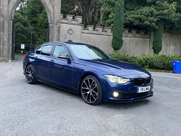 BMW 3-Series Saloon, Diesel, 2017, Blue
