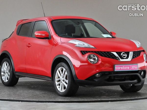 Nissan Juke Crossover, Petrol, 2016, Red