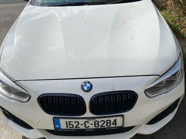 BMW 1-Series Hatchback, Diesel, 2015, White