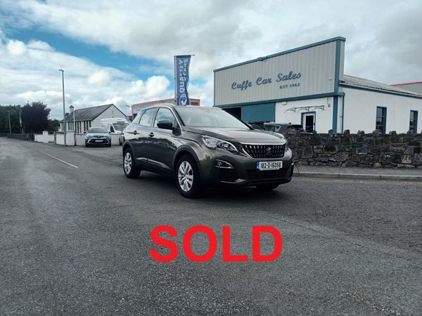Peugeot 3008 MPV, Diesel, 2018, Grey