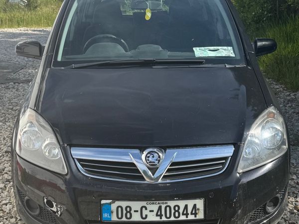 Vauxhall Zafira MPV, Diesel, 2008, Black