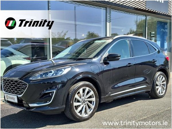 Ford Kuga SUV, Petrol Hybrid, 2022, Black