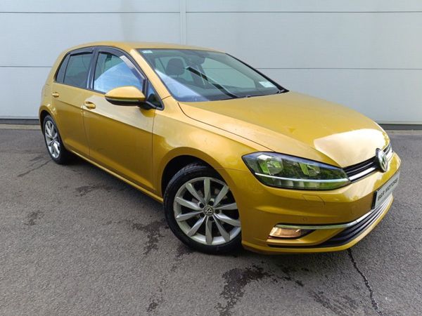 Volkswagen Golf Hatchback, Petrol, 2018, Gold