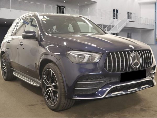 Mercedes-Benz GLE SUV, Diesel Hybrid, 2022, Blue