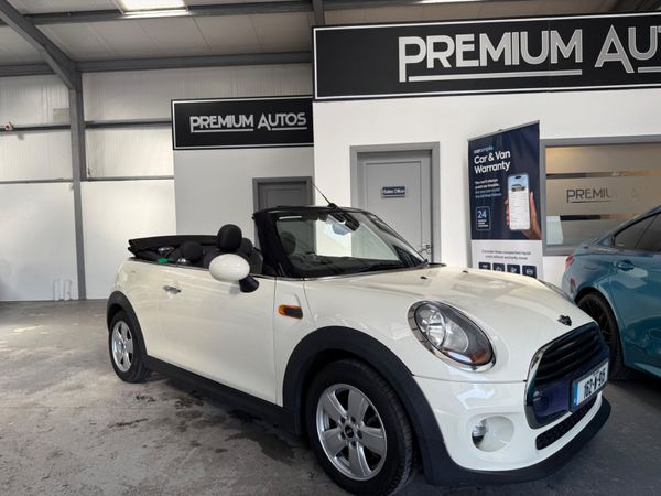 Mini Cooper Convertible, Petrol, 2016, White