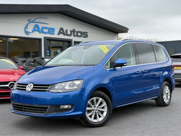 Volkswagen Sharan MPV, Petrol, 2017, Blue