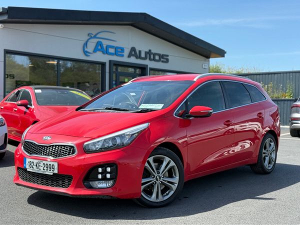Kia Ceed Estate, Diesel, 2018, Red