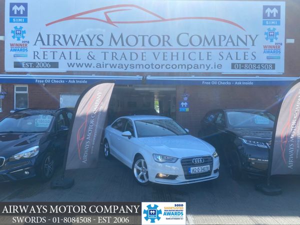 Audi A3 Saloon, Petrol, 2014, White
