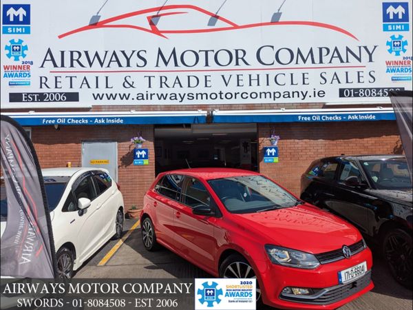 Volkswagen Polo Hatchback, Petrol, 2017, Red