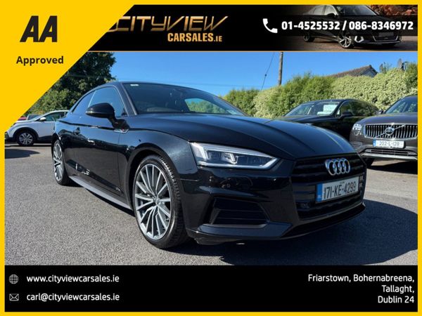 Audi A5 Coupe, Diesel, 2017, Black
