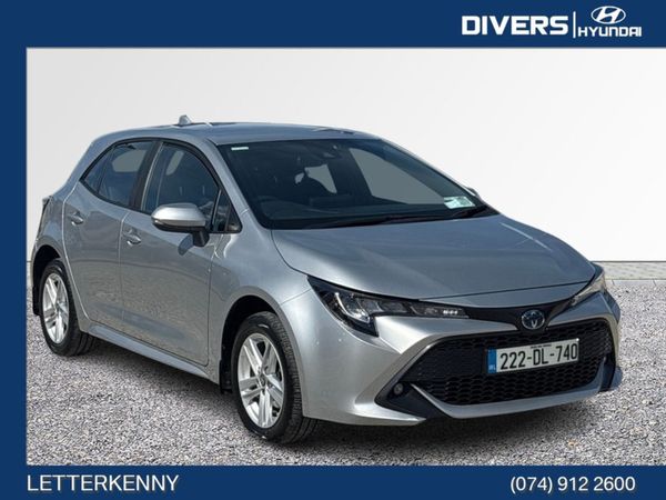 Toyota Corolla Hatchback, Petrol Hybrid, 2022, Grey