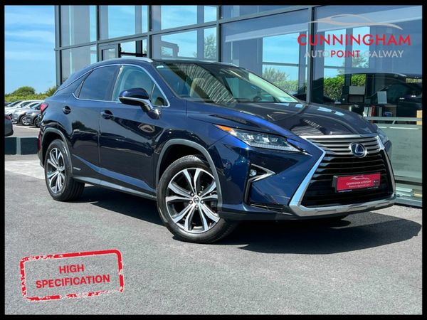 Lexus RX SUV, Petrol Hybrid, 2018, Blue