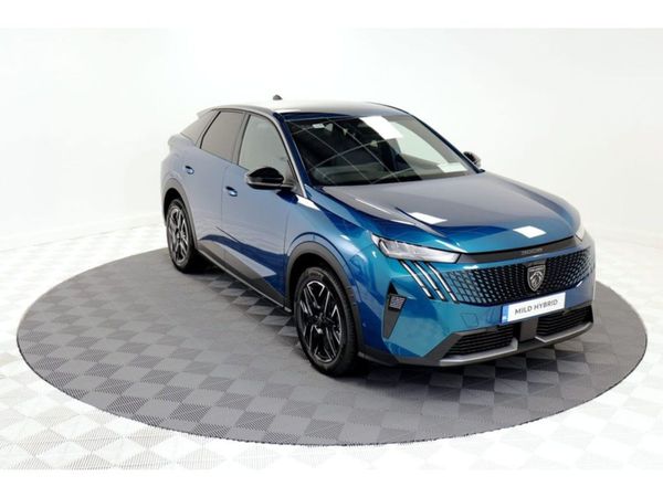 Peugeot 3008 SUV, Petrol Hybrid, 2025, Blue