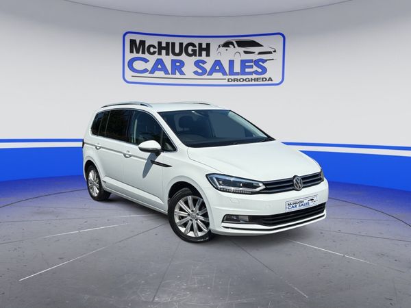 Volkswagen Touran MPV, Petrol, 2016, White