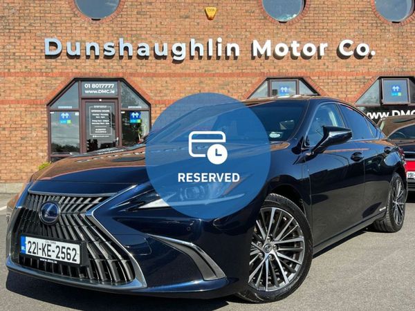 Lexus ES Saloon, Hybrid, 2022, Blue