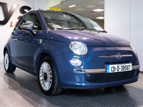 Fiat 500 Hatchback, Petrol, 2013, Blue
