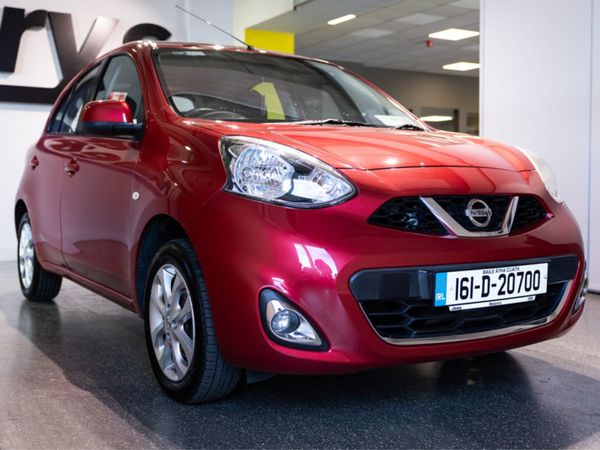 Nissan Micra Hatchback, Petrol, 2016, Red