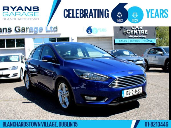 Ford Focus Hatchback, Diesel, 2015, Blue