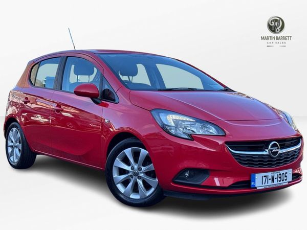 Opel Corsa Hatchback, Petrol, 2017, Red
