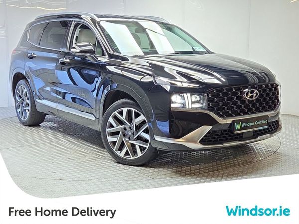 Hyundai Santa Fe SUV, Diesel, 2022, Black