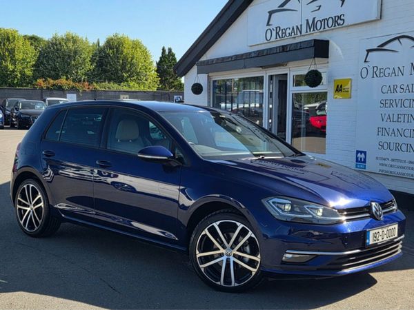 Volkswagen Golf Hatchback, Diesel, 2019, Blue